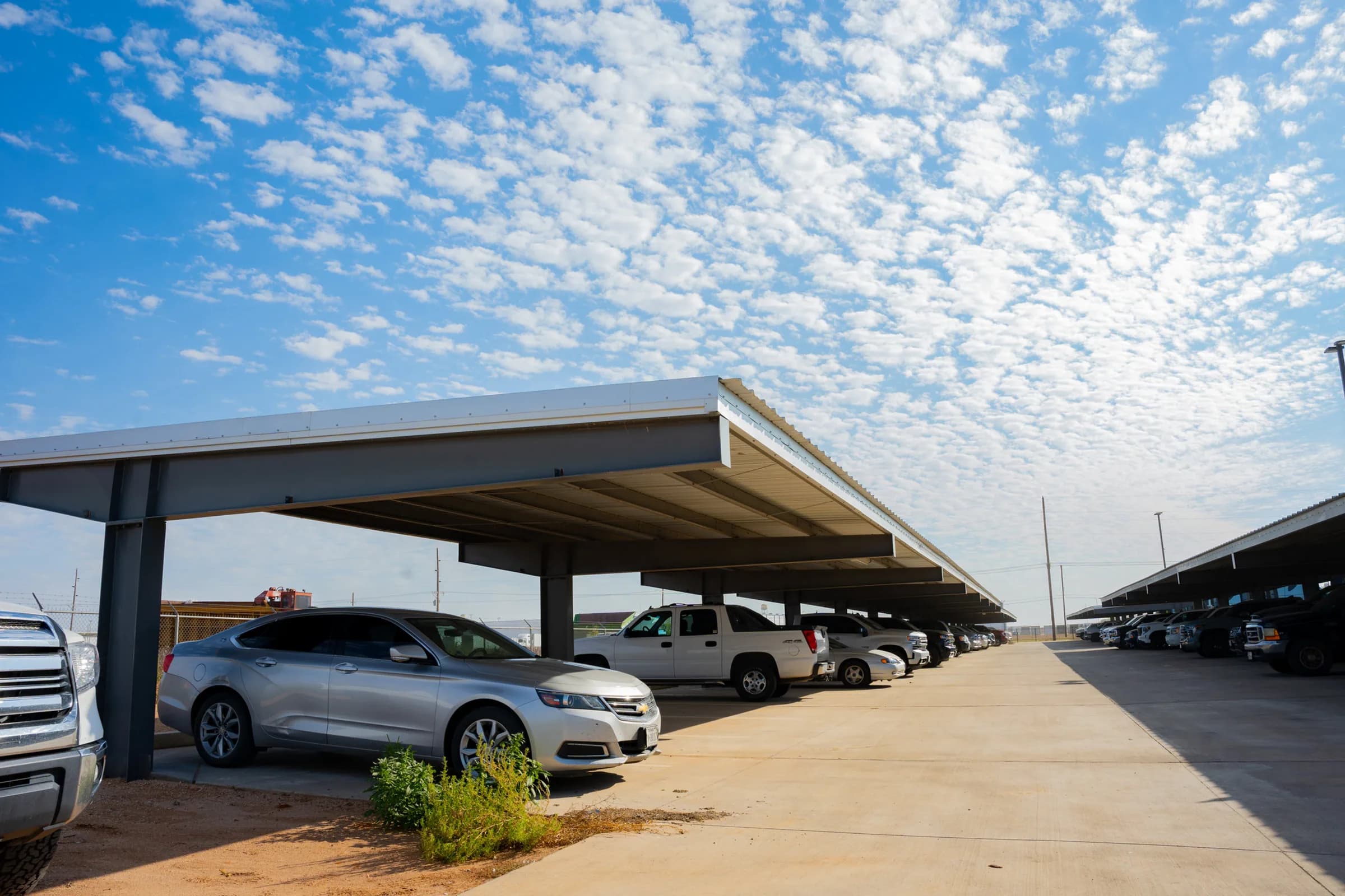 Canopy project, completed installation