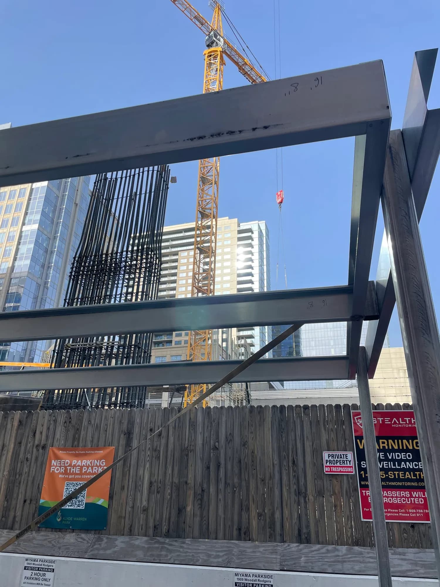 Bank of America Canopy: 3-Day Install, Real Steel Canopies