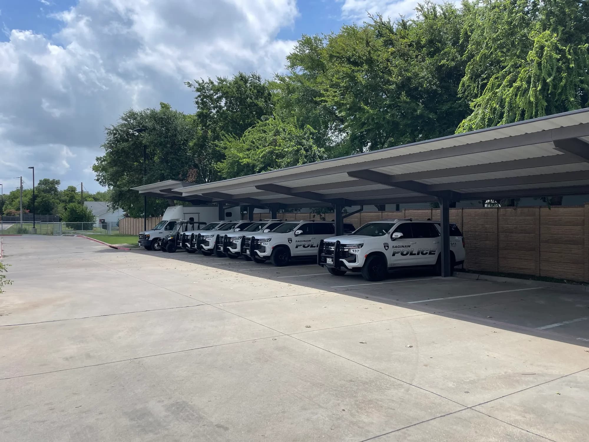 Saginaw Police Department, Real Steel Canopies