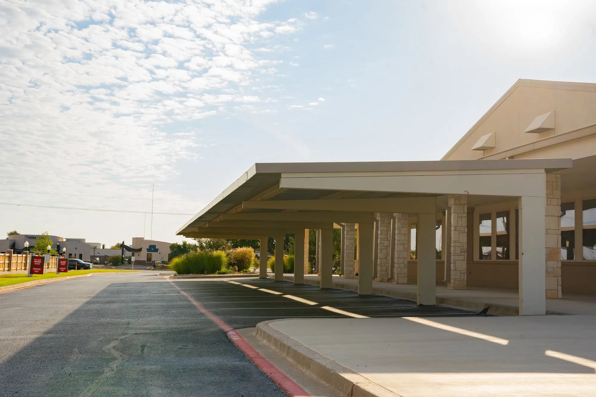 Texas Mutual Insurance Canopy, Real Steel Canopies